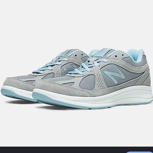 New Balance 877 Women's Gray and Blue Sneakers